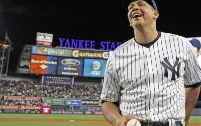 El histórico hit 3.000 de Alex Rodríguez fue un jonrón