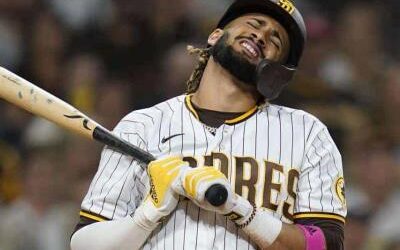 MLB: Así fue el pelotazo a Fernando Tatis Jr.