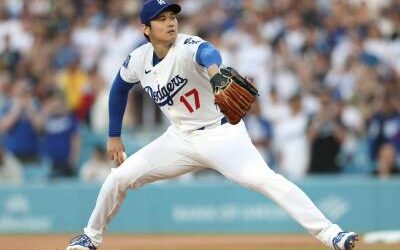 Ohtani alcanzó las 100 mph en su regreso al montículo