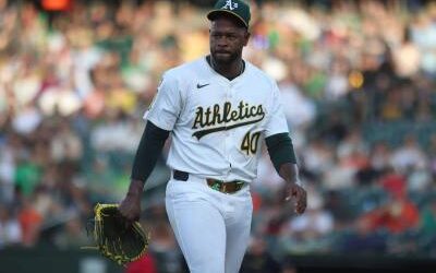 Firmó contrato récord de los Atléticos, pero no quiere lanzar en casa