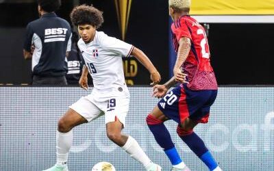 Dominicana puso en aprietos a Costa Rica, pero cae 2-1 en la Copa Oro