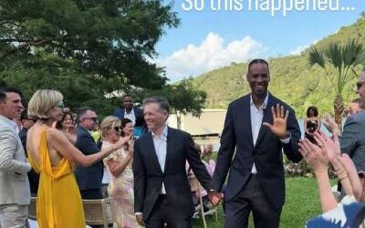 Jason Collins, 1er jugador abiertamente gay de la NBA, se casó