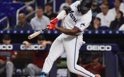 MLB Jesús Sánchez conectó jonrón y doble en el triunfo de los Marlins
