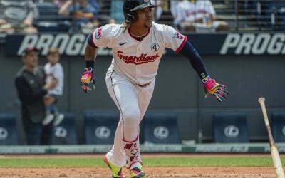 José Ramírez conecta jonrón y Guardianes vencen 4-2 a Angelinos