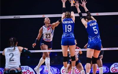 Voleibol:  Las Reinas del Caribe debutan con derrota ante Turquía