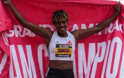 Marileidy Paulino se adueña de la 3ra parada del Grand Slam Track