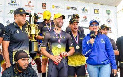 Liga CIMACI Pegacol-V2C gana “Crono por Equipos ”