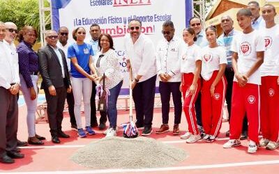INEFI empieza a construir un polideportivo San Juan de la Maguana