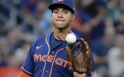 Jeremy Peña, a lista de lesionados por fractura en costilla izquierda