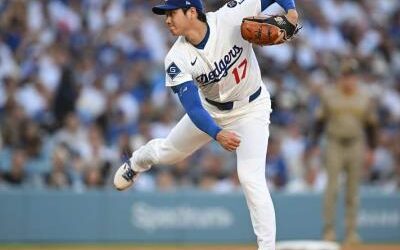 MLB: Shohei Ohtani lanzó por segunda ocasión en la temporada