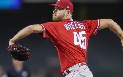Zack Wheeler y los Filis de Filadelfia vencen a los Padres