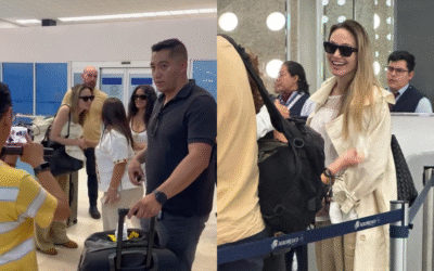 Salma Hayek y Angelina Jolie sorprenden al dejarse ver en México