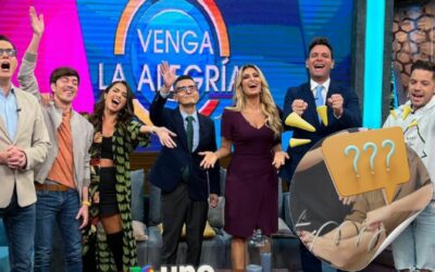 Aparece en Televisa exconductora de Venga la Alegría y desata rumores