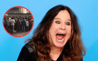 El día que Ozzy Osbourne se coló en una manifestación que era contra él mismo