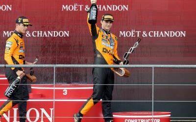 Fórmula Uno: Piastri refuerza su liderato al ganar en Bélgica