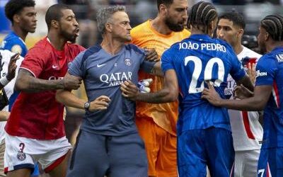 «No saben perder», dice João Pedro tras incidente con Luis Enrique