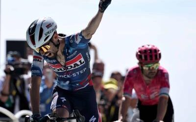 Ciclismo: El local Paret-Peintre gana la 16ª etapa del Tour de Francia