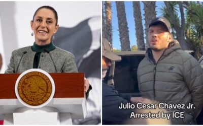 Julio César Chávez Jr. debe cumplir sentencia en México, confirma Sheinbaum