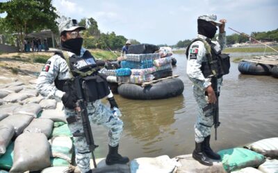 «Rescate” de migrantes fue la prioridad de la Guardia Nacional en 2024