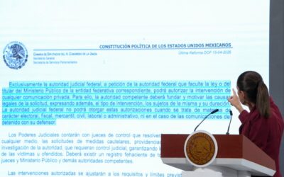 Sheinbaum: el Estado no espiará; solo los jueces permitirán intervenciones