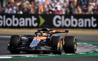 Lando Norris domina el día de los libres en Silverstone