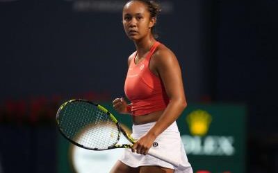 Tenis: Leylah Fernández, primera finalista en Washington