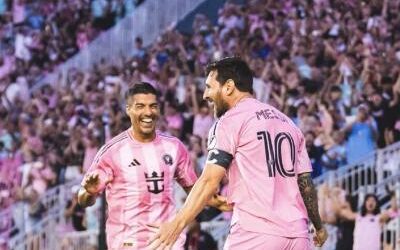 Messi prolonga su racha de dobletes