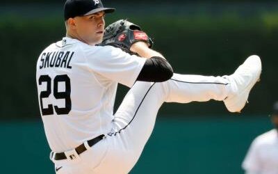 MLB: Tarik Skubal ponchó a 10 en el triunfo de los Tigres de Detroit