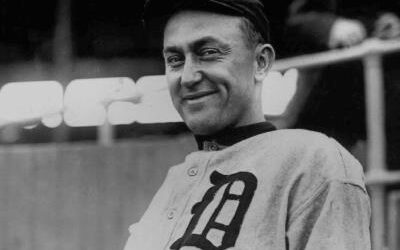 Ty Cobb: 100 triples y 400 hurtos una complicada misión de igualar