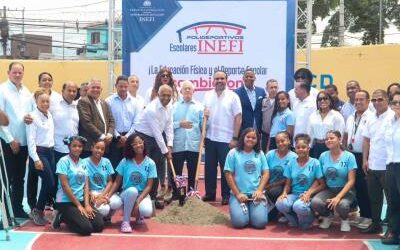 INEFI inicia construcción de techado en escuela Los Mina