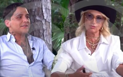 Entrevista de Christian Nodal con Adela Micha incendia las redes con su versión sobre Cazzu y Ángela Aguilar