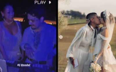 Christian Nodal dice haber pagado la boda de la hermana de Cazzu