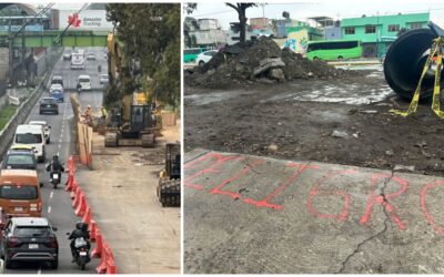 Socavones ponen ‘de cabeza’ a la CDMX; impactan tránsito y vida cotidiana