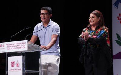 Gobierno CDMX da apoyo económico a 250 proyectos de colectivos de jóvenes