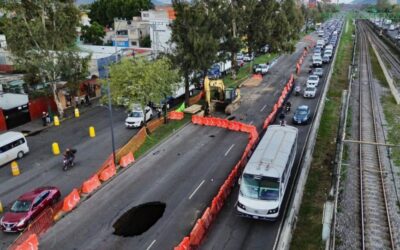 Así se forman y reparan los megasocavones en calles y avenidas de la CDMX