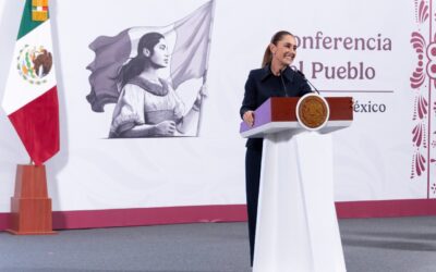 Sheinbaum ofrecerá informe de gobierno en el Zócalo el 1 de octubre