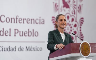 «Es debatible» una reforma fiscal, asegura Sheinbaum; alista ley contra factureros