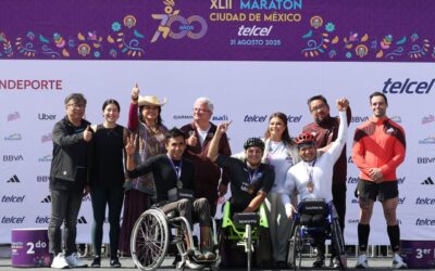 Atleta en silla de ruedas reclama caídas y discriminación durante Maratón de CDMX