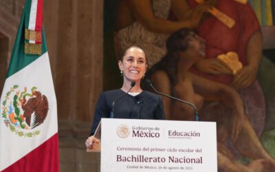 Sheinbaum da inicio al nuevo Bachillerato Nacional: “Es algo revolucionario”