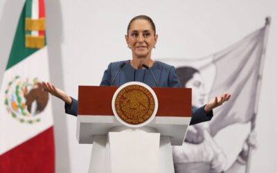 Sheinbaum: no saldré del país de aquí a diciembre; vendrán Macron y Carney