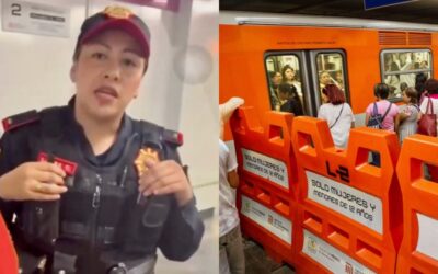 Policía impide a mujer trans ingresar al vagón exclusivo del Metro CDMX