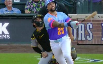 MLB:  Warming Bernabel es el Jugador de  la Semana de la Liga Nacional