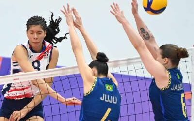Brasil vence a RD en voleibol Panam Junior