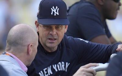 Los Yankees de New York pasan por un momento de declive