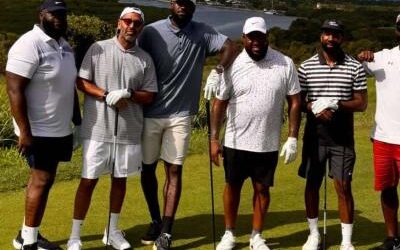 LeBron James disfruta del golf en La Romana en su visita a RD