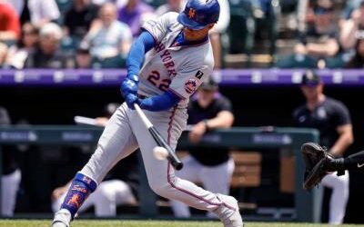 MLB:  Tras recibir un pelotazo de Edward Cabrera, Soto le pega el 34