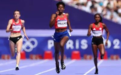 Marileidy Paulino fue cuarta en los 200 metros en la Liga Diamante