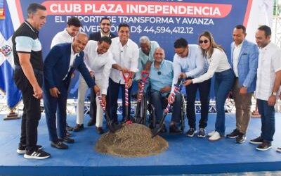 Ministro Cruz da 1er picazo para construir Club Plaza Independencia