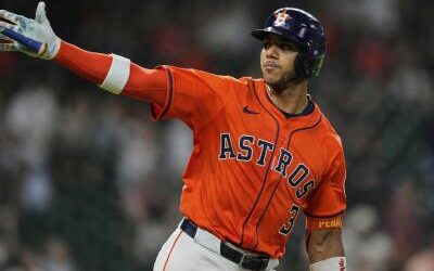 MLB: Jeremy Peña se recupera de un lento retorno luego de su lesión
