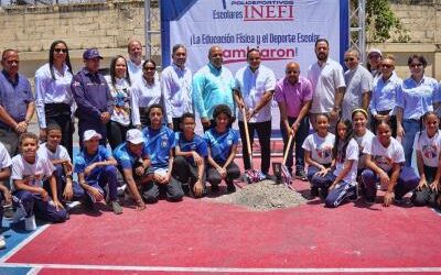 El INEFI  inicia construcción de polideportivo en Capotillo